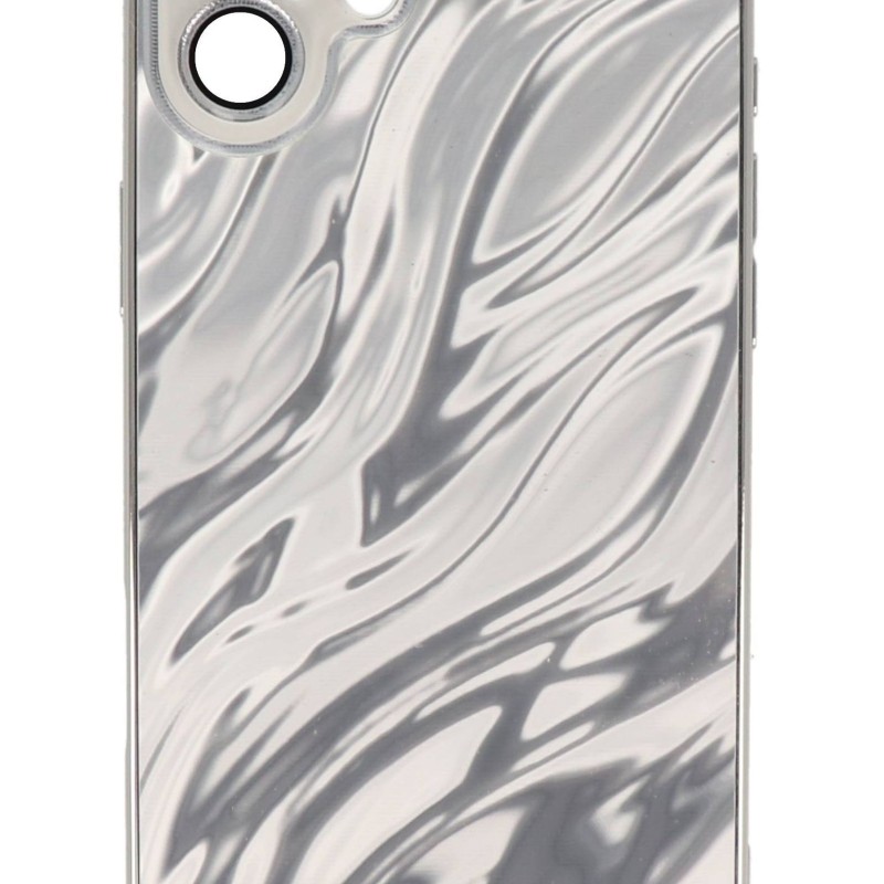 Back Cover Θήκη Ιριδίζον Με Τζαμάκι Κάμερας (Iphone 16 Plus)