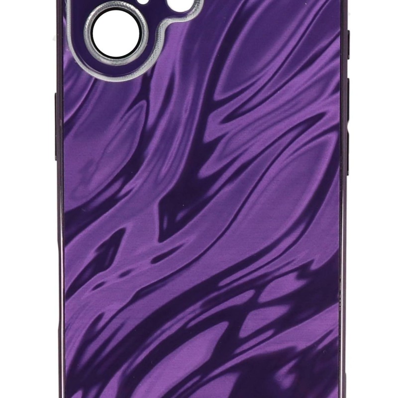 Back Cover Θήκη Ιριδίζον Με Τζαμάκι Κάμερας (Iphone 16 Plus)