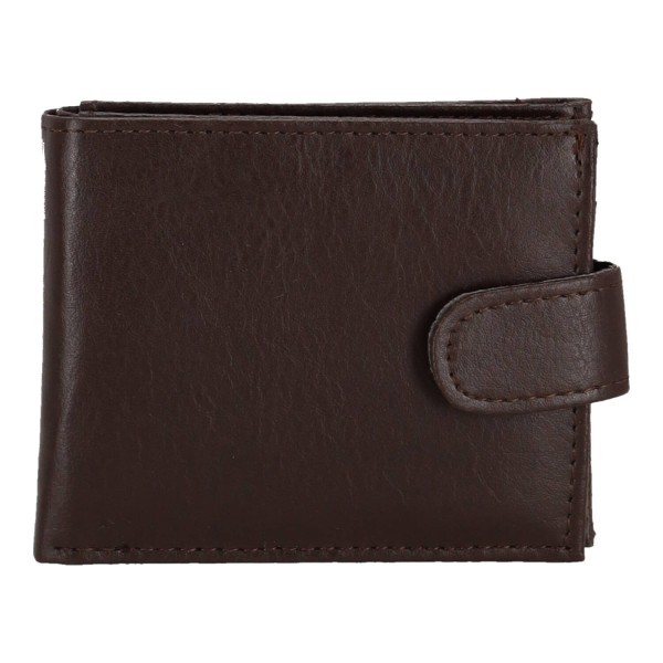 Ανδρικό Πορτοφόλι Με Κούμπωμα Δερματίνη