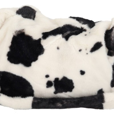 Joy Star Γυναικεία Γούνινη Τσάντα Animal Print
