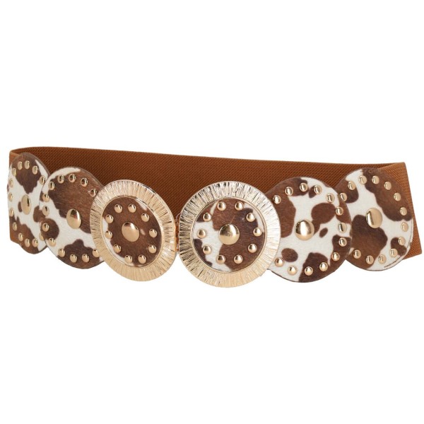 Joy Star Lamoda Women's Elastic Pony Belt Joy Star Lamoda Women's Elastic Pony Belt