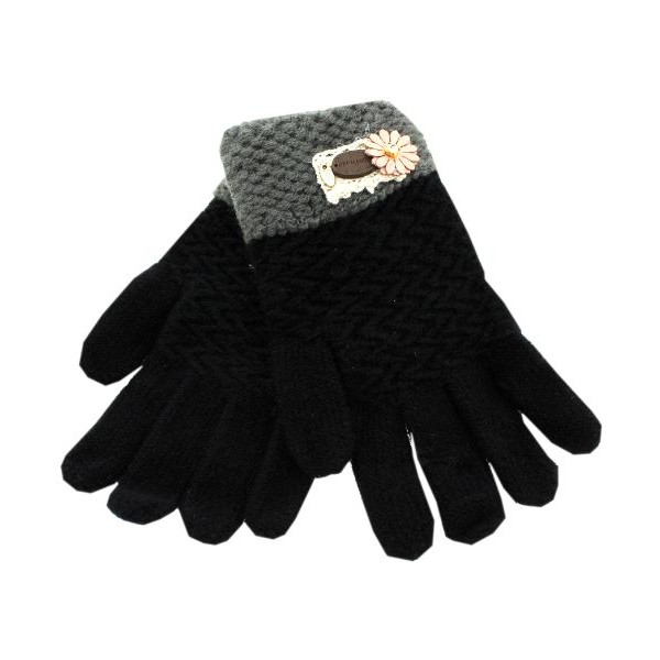 Prahar Εφηβικά μαύρα γάντια