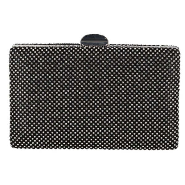 JOY STAR LAMODA Γυναικεία Βραδινή Τσάντα Clutch με Στρας