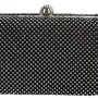 JOY STAR LAMODA Γυναικείο Βραδινό Τσαντάκι Clutch με Στρας