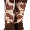 Bestelle Γυναικείο Μποτάκι Σε Στυλ Cowboy -Animal Print