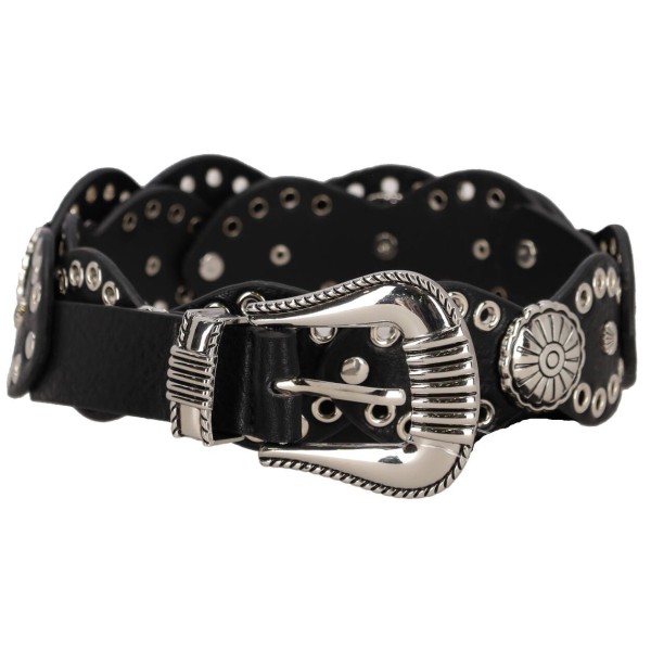 Joy Star Lamoda Women's Leather Belt in Boho Style Joy Star Lamoda Women's Leather Belt in Boho Style