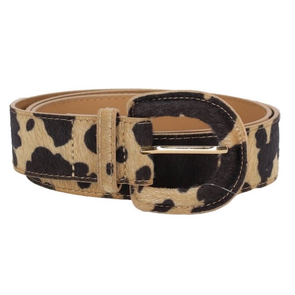 Joy Star Lamoda Women's Pony Belt -Animal Print Joy Star Lamoda Women's Pony Belt -Animal Print