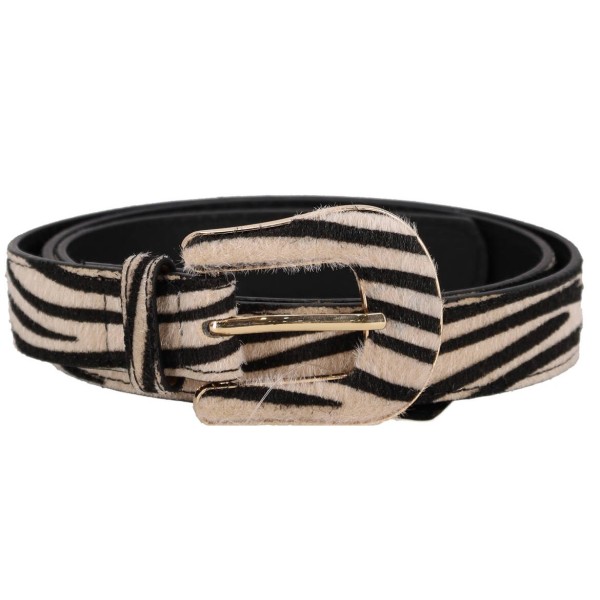 Joy Star Lamoda Women's Pony Belt -Animal Print