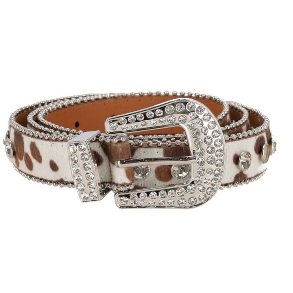 Joy Star Lamoda Γυναικεία Ζώνη Pony -Animal Print