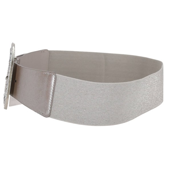 OEM Women's Elastic Belt with Glitter and Rhinestones OEM Women's Elastic Belt with Glitter and Rhinestones