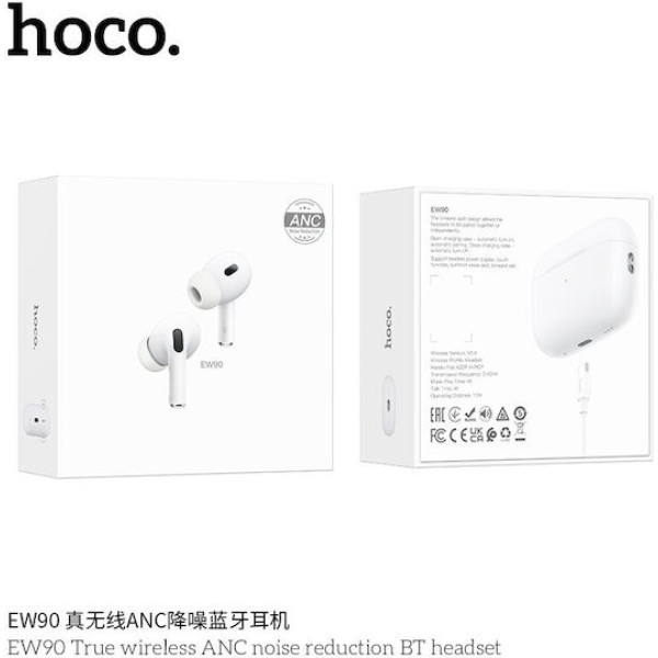 Hoco EW90 In-ear Bluetooth Handsfree Αξεσουάρ Κινητών/Tablet