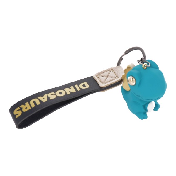 Keychain Silicone With Dinosaur Design
