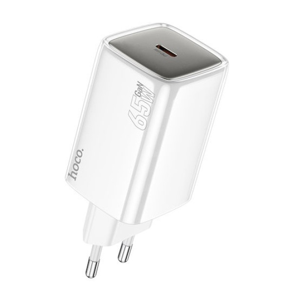 Hoco N48 Αντάπτορας Πρίζας USB-C GaN 65W Power Delivery Αξεσουάρ Κινητών/Tablet