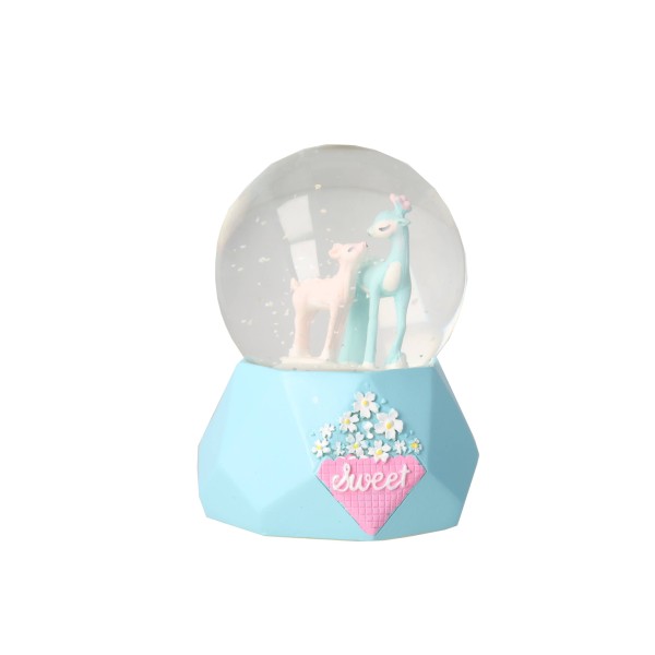 Snow Globe With Light And Music - Little Elfs Snow Globe With Light And Music - Little Elfs