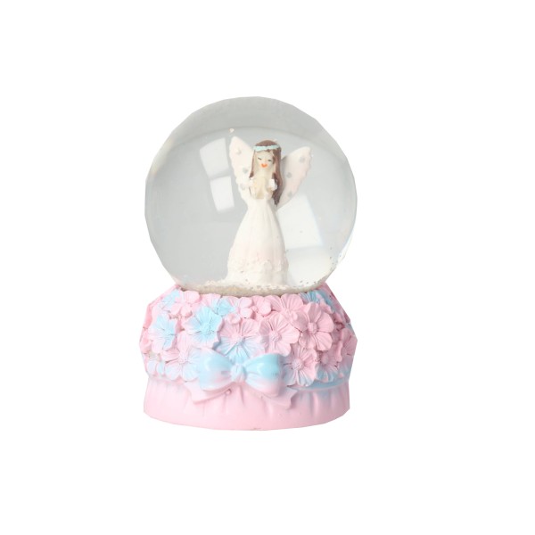 Snow Globe With Light And Music - Angel