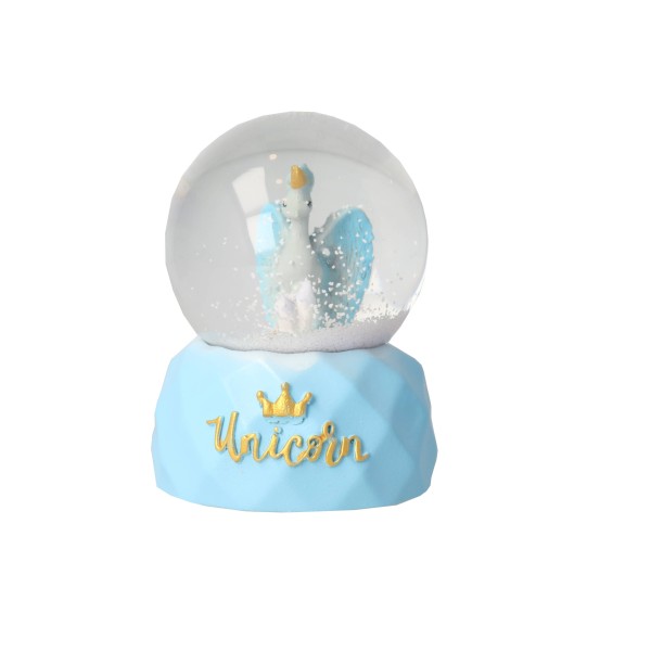 Snow Globe With Light And Music -Unicorn