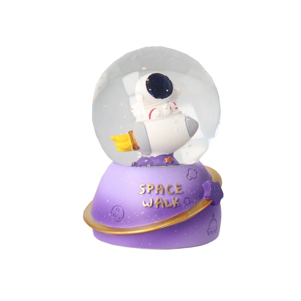 Snow Globe With Light And Music - Astronaut