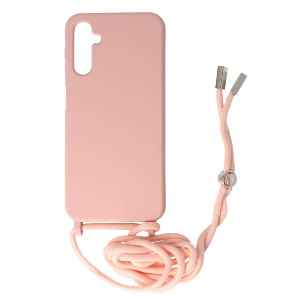 Fashion Case Back Cover Silicone Case With Adjustable Strap (Samsung Galaxy A26) Mobile / Tablet Accessories