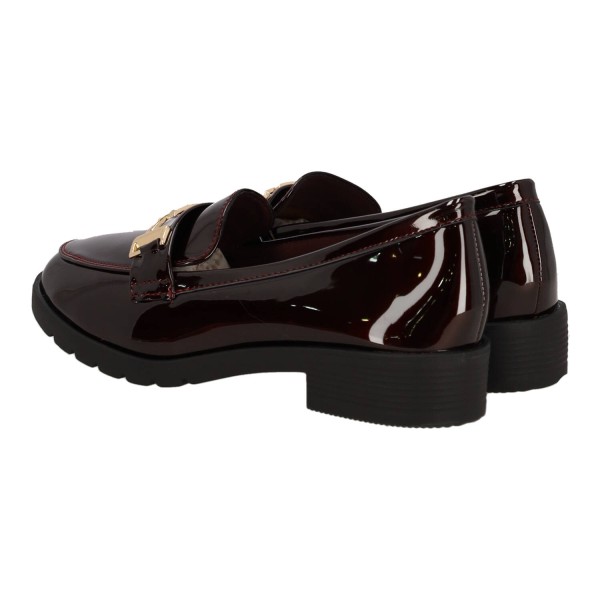 M&M COLLECTION Women's Patent Leather Loafers M&M COLLECTION Women's Patent Leather Loafers