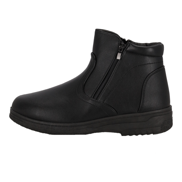 OEM Men's Low Boot Leatherette with Zipper