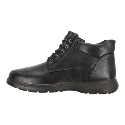L.S.J SHOES Ανδρικό Χαμηλό Μποτάκι Δερματίνη Δετό