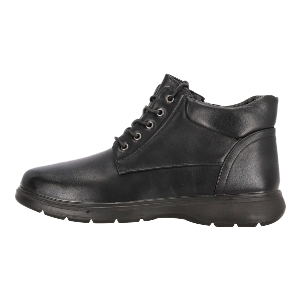 L.S.J SHOES Men's Low Boot Leatherette Lace-up