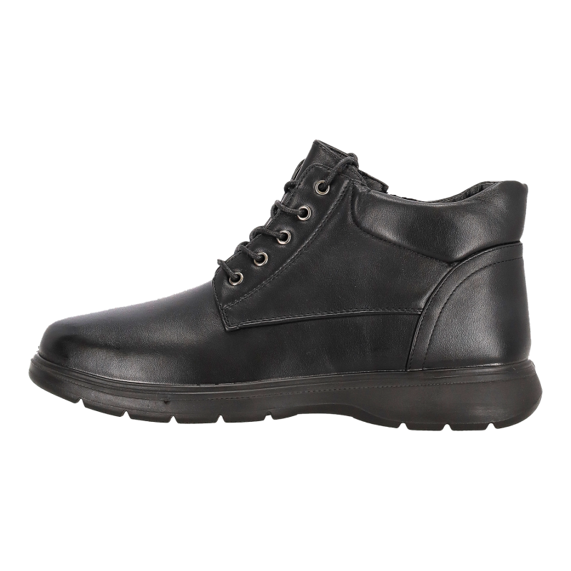 L.S.J SHOES Ανδρικό Χαμηλό Μποτάκι Δερματίνη Δετό