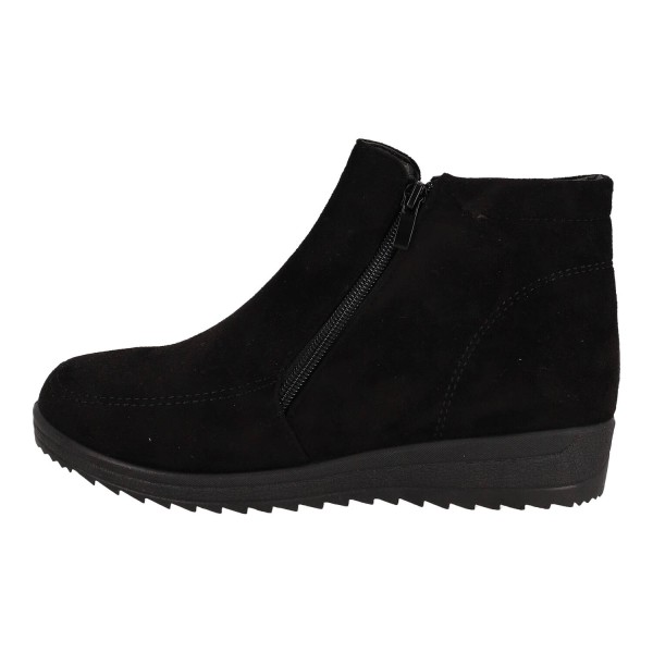 OEM Women's Low Suede Boot with Zipper OEM Women's Low Suede Boot with Zipper