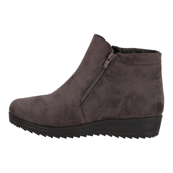OEM Women's Low Suede Boot with Zipper