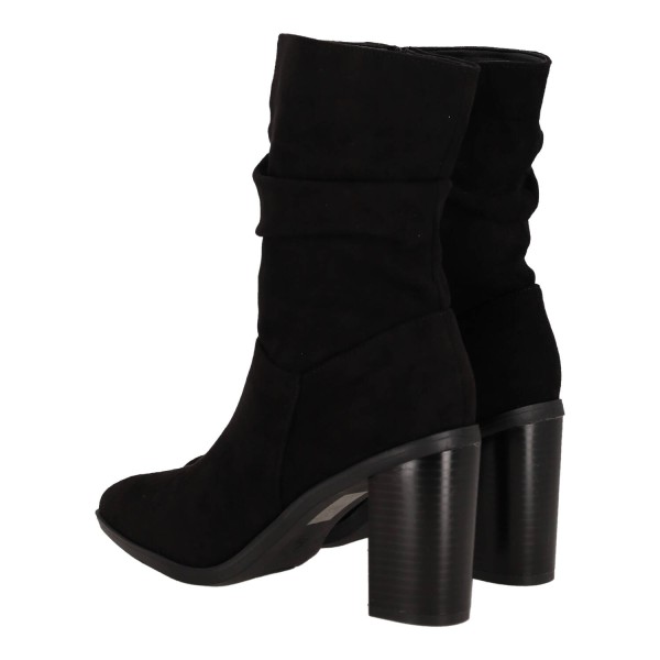 Ciadea Women's Low Suede Boot with Chunky Heel Ciadea Women's Low Suede Boot with Chunky Heel