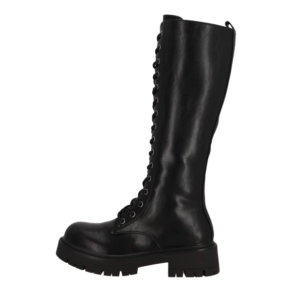 Plato Leatherette Women's Biker Boots
