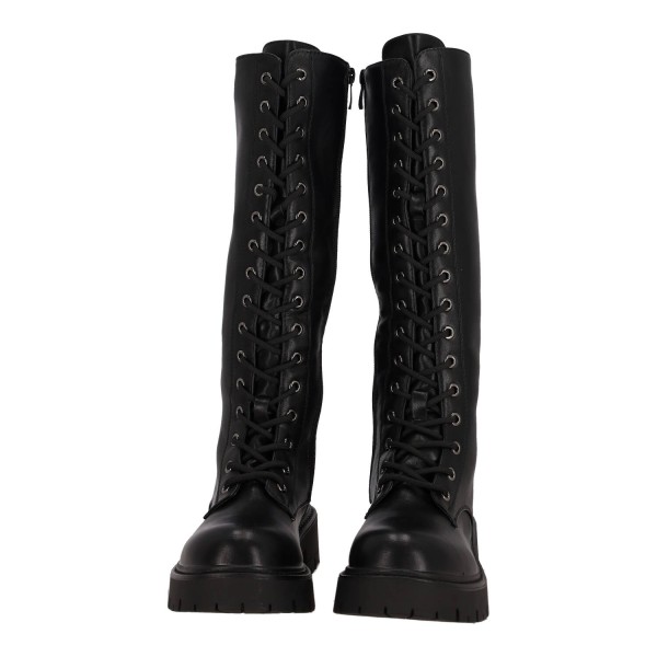 Plato Leatherette Women's Biker Boots Plato Leatherette Women's Biker Boots