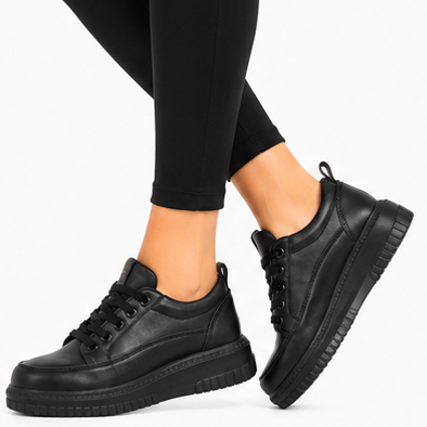 Plato Γυναικείο Ανατομικό Sneaker από Δερματίνη