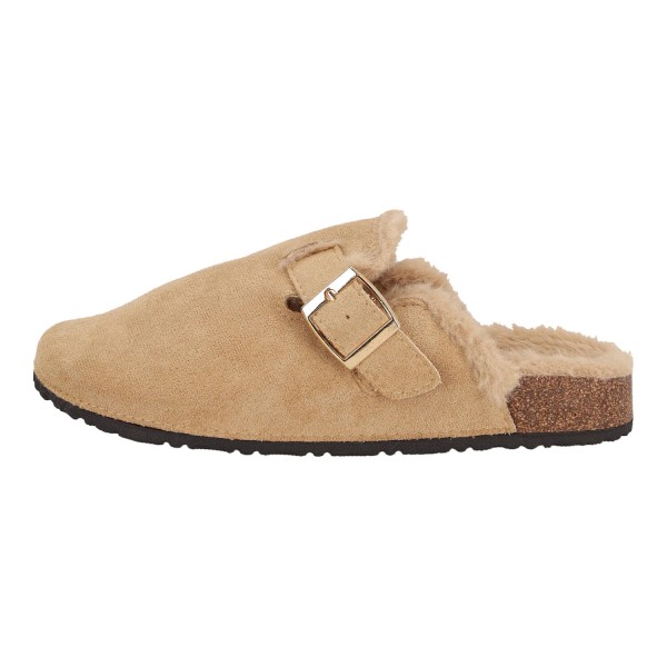OEM Women's Suede Slippers with Lining OEM Women's Suede Slippers with Lining