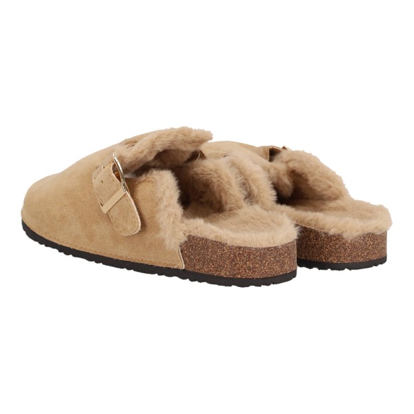 OEM Women's Suede Slippers with Lining OEM Women's Suede Slippers with Lining