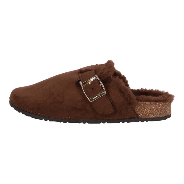 OEM Women's Suede Slippers with Lining
