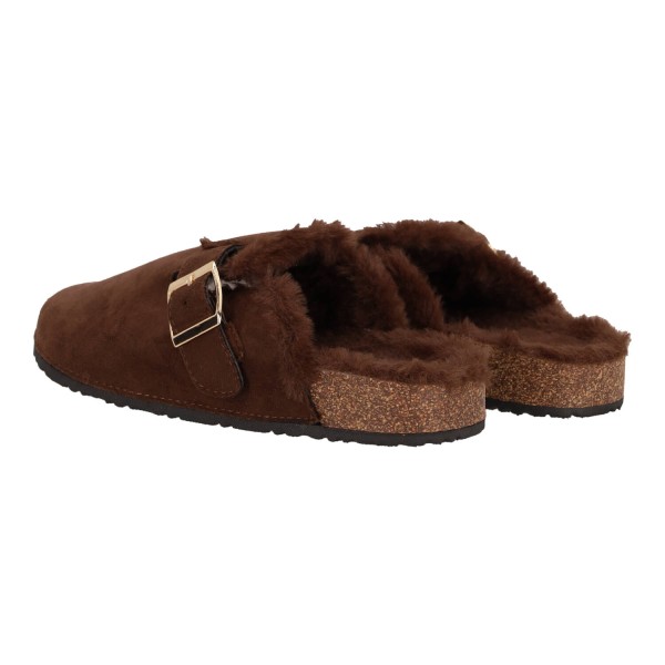 OEM Women's Suede Slippers with Lining OEM Women's Suede Slippers with Lining
