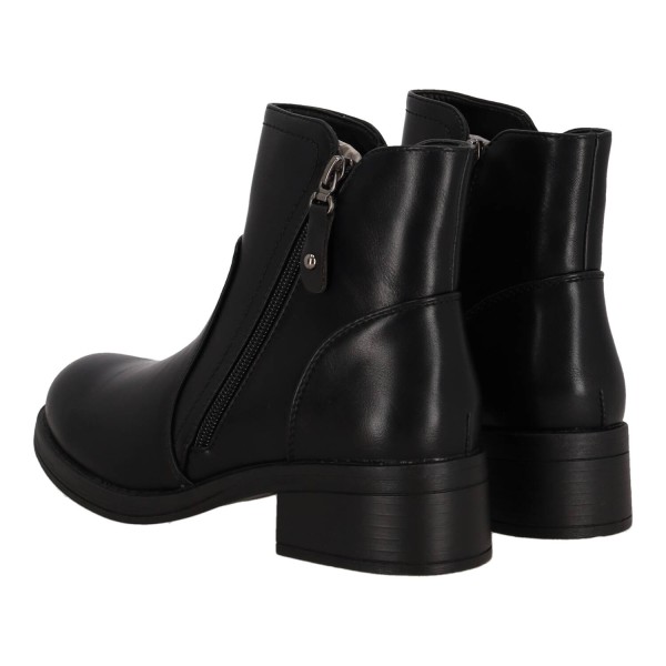 PLATO Women's Leatherette Ankle Boots with Zipper PLATO Women's Leatherette Ankle Boots with Zipper