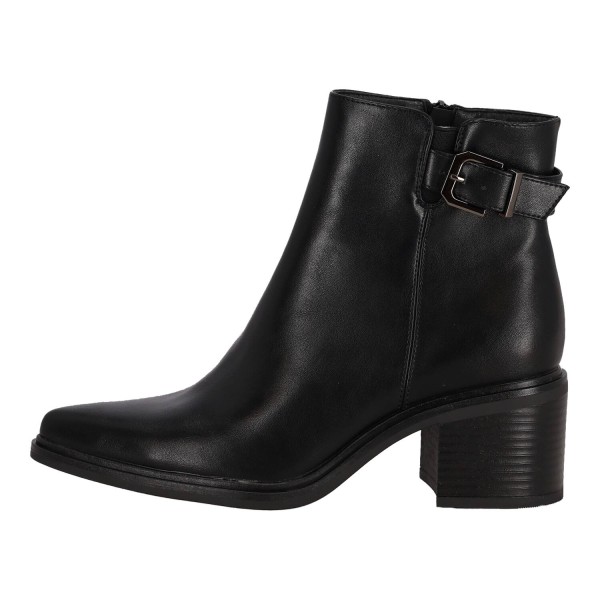 Me Cink Me Women's Low Leatherette Boot with Short Thick Heel Me Cink Me Women's Low Leatherette Boot with Short Thick Heel
