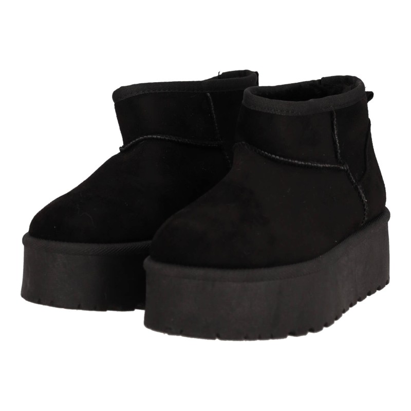 OEM Γυναικείο Suede Μποτάκι με Εσωτερική Επένδυση