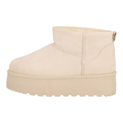 OEM Γυναικείο Suede Μποτάκι με Εσωτερική Επένδυση