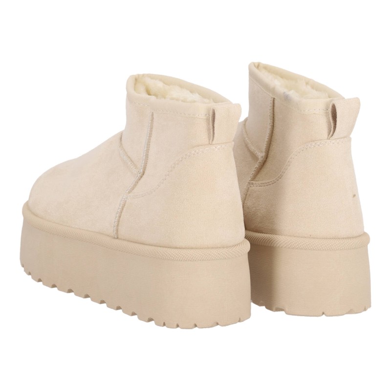 OEM Γυναικείο Suede Μποτάκι με Εσωτερική Επένδυση