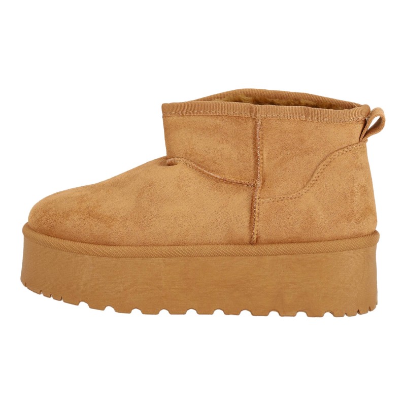 OEM Γυναικείο Suede Μποτάκι με Εσωτερική Επένδυση