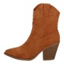 Day Vine Γυναικείο Χαμηλό Mποτάκι Suede σε Στυλ Cowboy