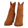 Day Vine Γυναικείο Χαμηλό Mποτάκι Suede σε Στυλ Cowboy
