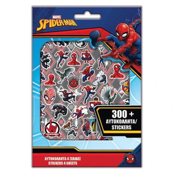 Spiderman Sticker Pad 300