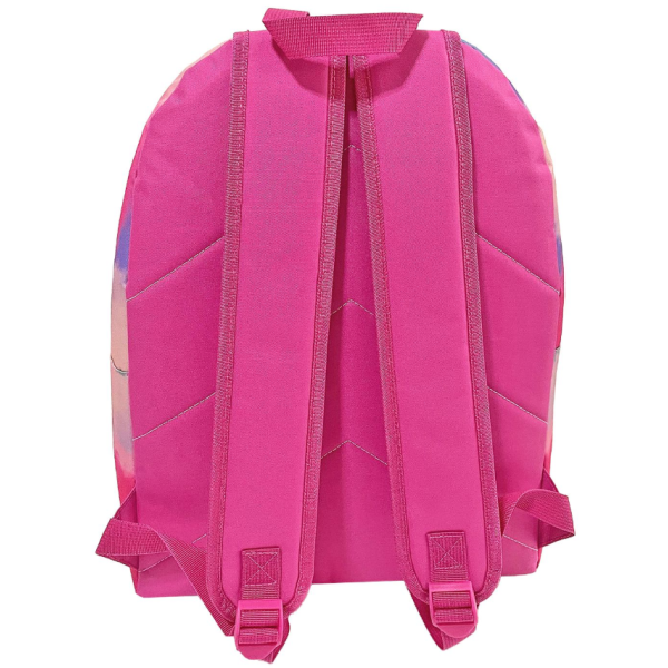 United Colors Of Benetton Middle School - High School Backpack with Multicolored Clouds United Colors Of Benetton Middle School - High School Backpack with Multicolored Clouds