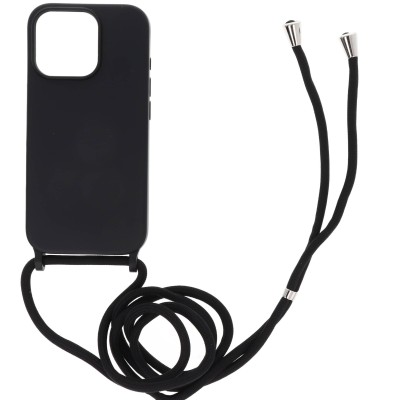 Back Cover Θήκη Σιλικόνης Με Ρυθμιζόμενο Κορδόνι (Iphone 16 Pro)