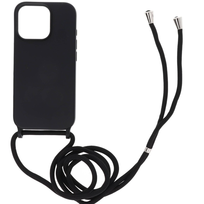 Back Cover Θήκη Σιλικόνης Με Ρυθμιζόμενο Κορδόνι (Iphone 16 Pro) Back Cover Θήκη Σιλικόνης Με Ρυθμιζόμενο Κορδόνι (Iphone 16 Pro)