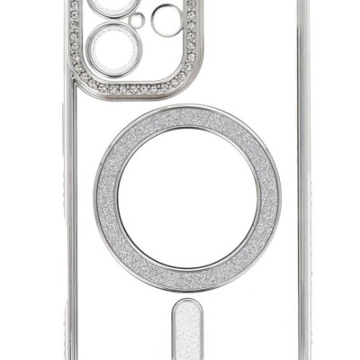 LinkPlus Back Cover Θήκη Σιλικόνης Με Τζαμάκι Κάμερας, Magsafe, Στρασάκια Και Γκλίτερ (Iphone 17)
